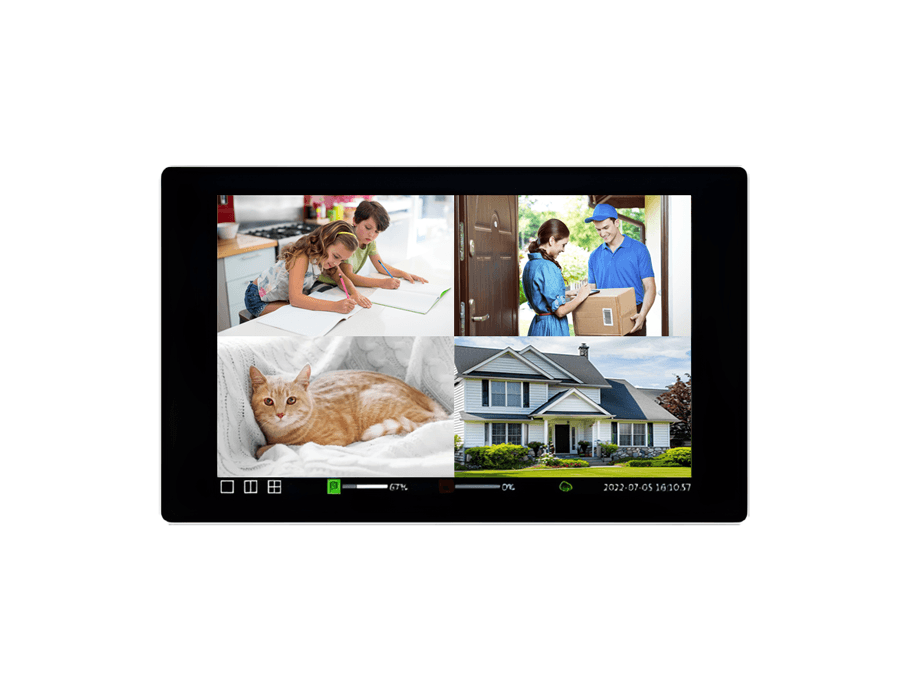 NVR Kit (Display + 4 Cameras)